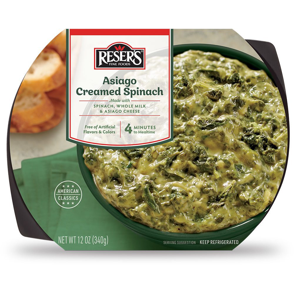 Asiago Creamed Spinach