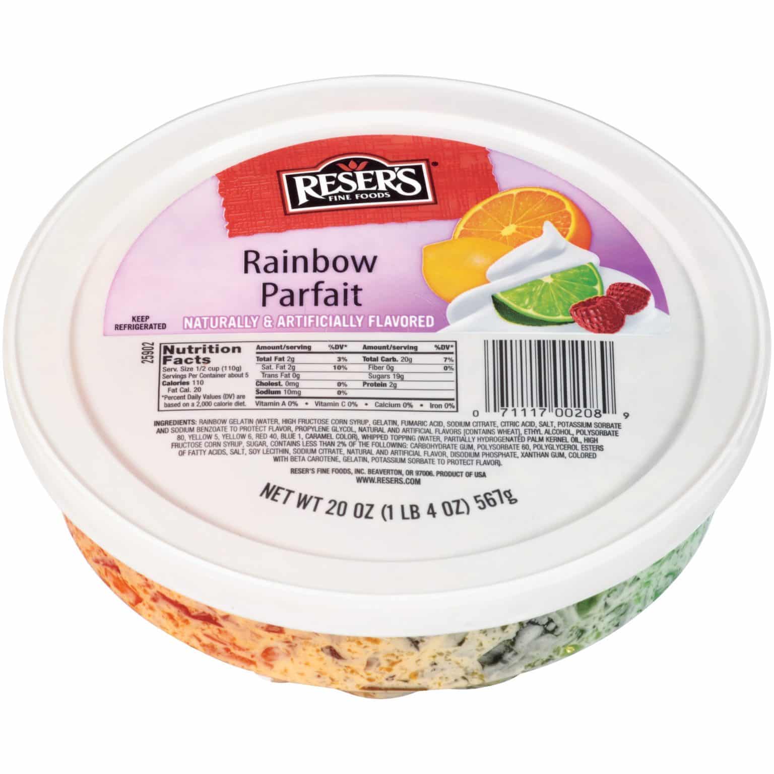 Rainbow Parfait