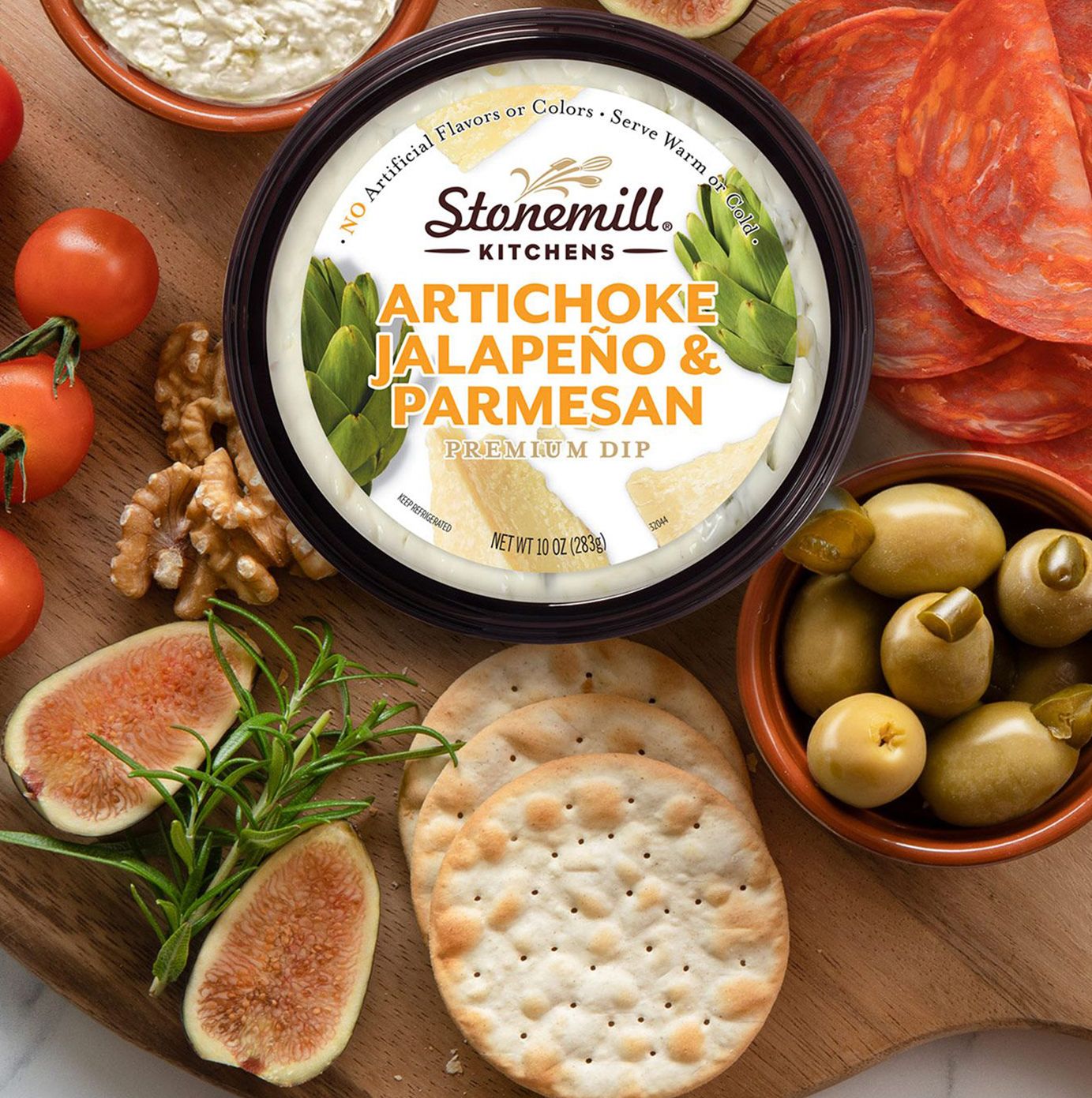 Artichoke Jalapeño Parmesan mobile background